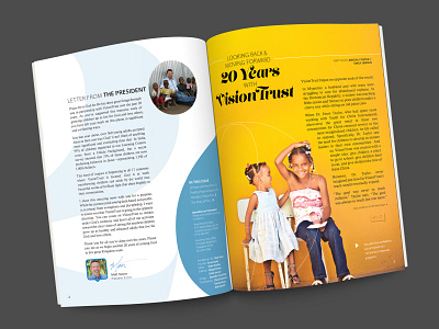 Transformed Magazine - Spread layout magazine print spread