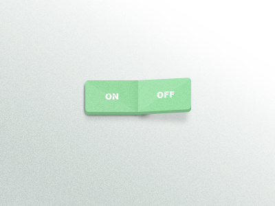 Flat Switch - Free PSD flat free green off on ps psd switch