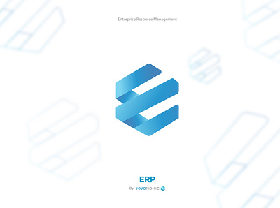 Enterprise Resource Planning branding design erp logo typography