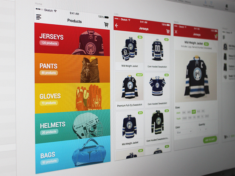 Hockery App jerseys layout jockey team sport on line shop clothes store
