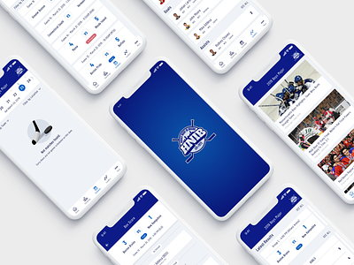 Hockey Mobile App app application calendar hnib hockey ios match mobile mobile design schedule sport