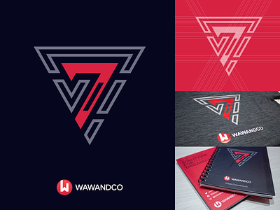 7th Anniversary Wawandco 7 anniversary book branding ceremony commemoration design logo notebook print seven t-shirt