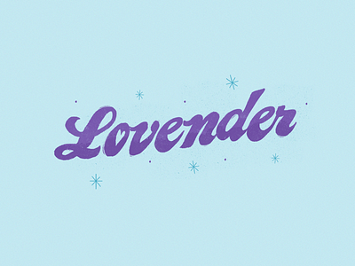 Lovender design handlettering handtype illustration lanvender lettering letters type typography