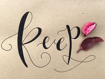 Keep handlettering handtype lettering letters type typography