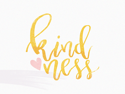 Kindness design doodle graphic handlettering handtype illustration kindness lettering letters type typography
