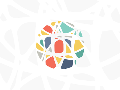Symball ball colorful icon logo shapes symbol
