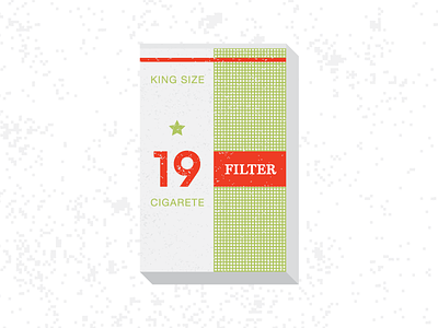 19 Filter cigarete cigarette filter filter 57 illustration king size package retro slovenia yugoslavia