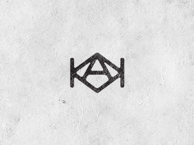 AK Monogram #4 ak identity logo monogram personal