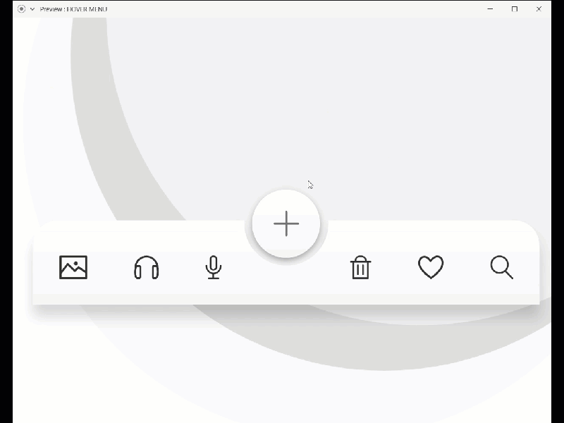 Option menu adobexd animation app appdesign appdesigner design edit homepage hover optionbutton send tap taptoopen ui xd xd design