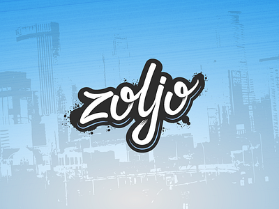 Zoljo! graffiti grunge hand lettering tag typography