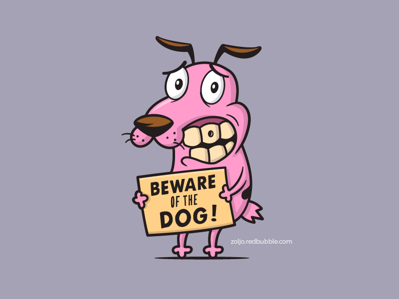 Best Courage the cowardly dog iPhone HD Wallpapers  iLikeWallpaper
