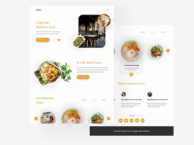 Restaurant Landing Page