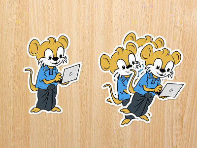 Pixellion Mascot Sticker