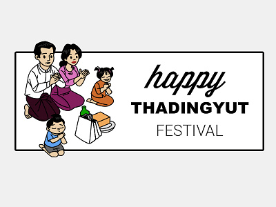 Happy Thadingyut Festival