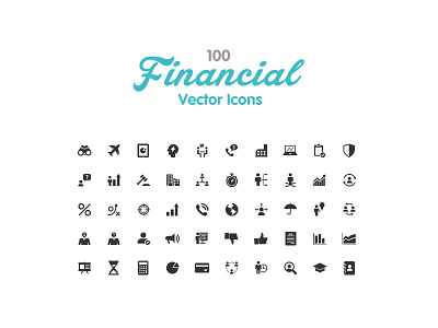 Financial Icon Set