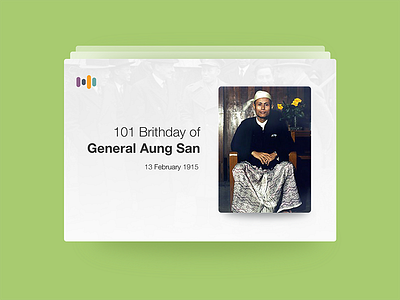 Birthday of General Aung San 13feb aungsan birthday general