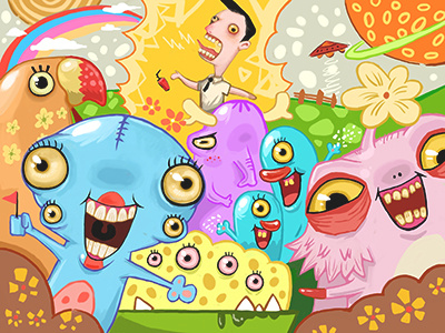 Alien Garden aliens game ios mobile nanaimostudio