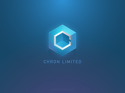 Chron Logo box cube design designer graphic logo projects real