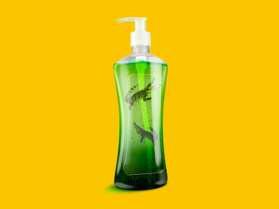 Microbes Dovourer clean crocodile nature photomanipulation photoshop product soap underwater