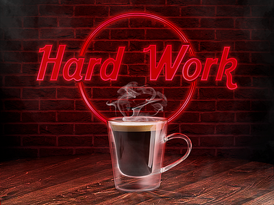 Hard work cafe