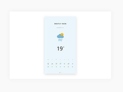 Weather Playground icons mobile app design uidesign weather icon