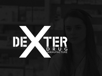 dexter drug store logo design branding design designer icon illustrator logo logo design logodesign logodesigner typography
