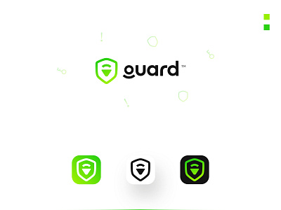 guard a VPN services provider - Compare Fastest & Secure VPN app branding design graphic design illustration lettermark logo minimal pop simple trendy ui unused vpn