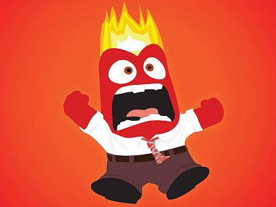 Anger anger inside out pixar