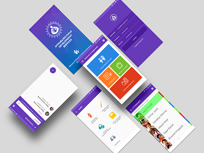 ICDS Android App Screens android interface sandeep sharma screens ui ux
