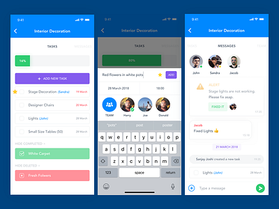 Event Management App by Sandip Sharma on Dribbble