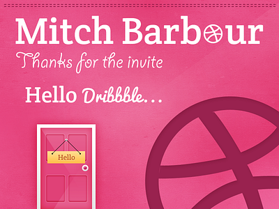 Hello Dribbble