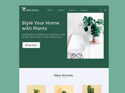 Plant Decor website