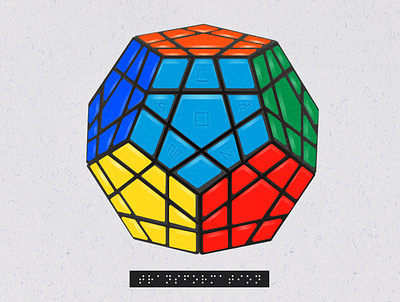 Transformational Stages in a Rubik’s Cube: Stage III abstraction book illustration education geometric geometric art geometrical geometry illustration rubik rubiks rubiks cube rubix cube transformation vector illustration vintage