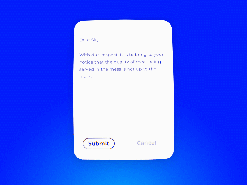 Complaint Animation animation app app design complaint concept app design envelope graphic design illustration letter message motion design ui ux vector