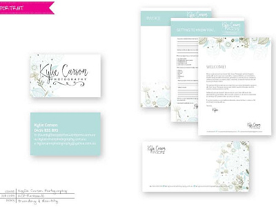 Kylie Carson Photography Portrait Suite brand styling strategy krush design co photography branding photography logo