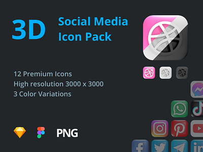 Social Media Icon Pack