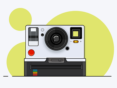 Polaroid Camera art artwork camera illustration illustration art polaroid vector