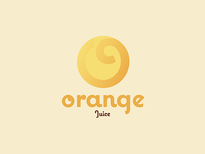 Orange Juice branding design graphic design logo