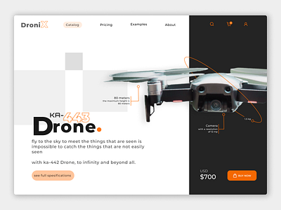 DroniX app design drone dronix figma ui ux