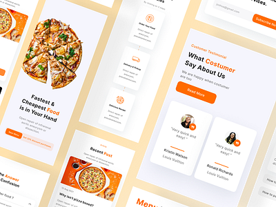 Browse thousands of Pizza App images for design inspiration | Dribbble