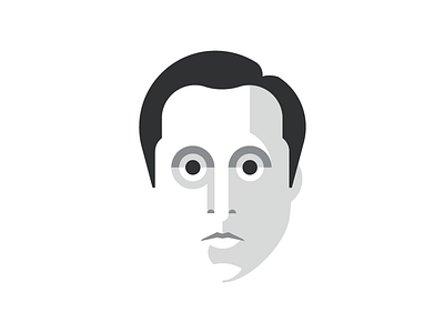 Personal Mark eyes face gavin hair illustration logo