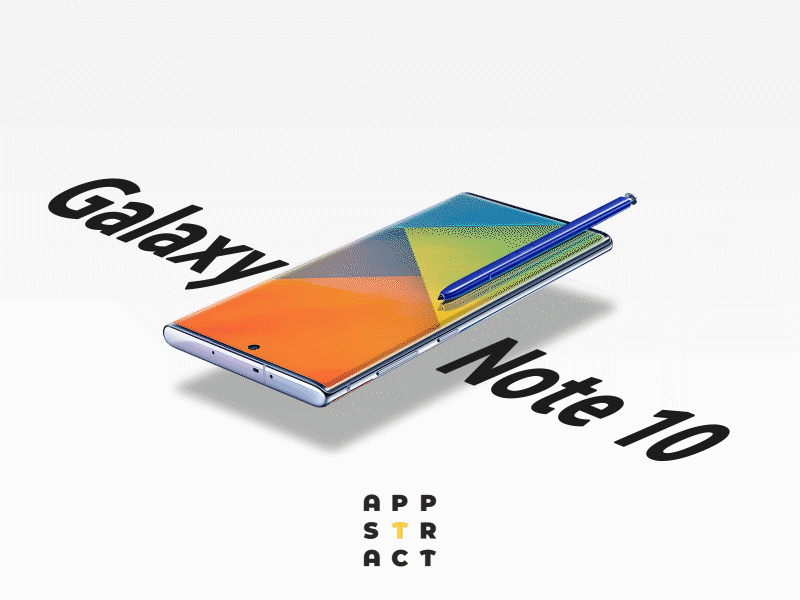 Free Mockup for Galaxy Note 10