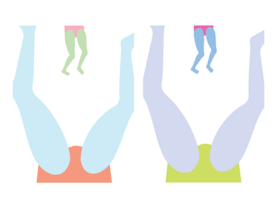 legs illustration illustrator legs swimming