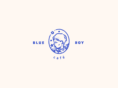 Blue boy logo.