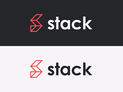 stack logo concept brand design brand identity branding identity logo logo design logo design concept logotype minimalist logo s logo mark