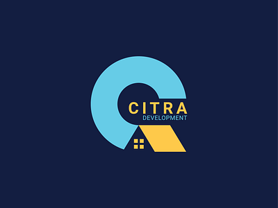 Re-Design Unofficial Logo Citra Development c letter logo c logo design graphicdesign home logo house logo logo logohouse logotype logotypes property logo redesign redesign logo typography