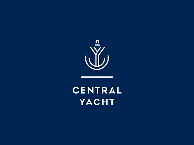 Central Yacht Branding anchor anchorlogo brand identity brandidentity branding branding and identity branding and logo branding design logo logo design marine monogram monogram logo yacht yachtlogo