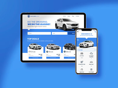 Auto Leasing Platform UI/UX