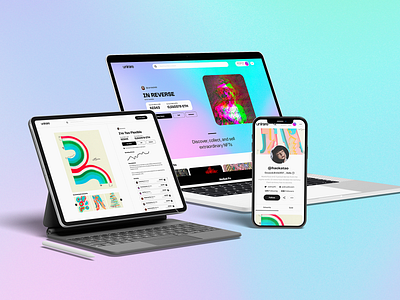 NFT platform UI/UX art artwork bitcoin ecommerce etherium nft nftartwork nftplatform responsive responsivedesign ui uiux userexperience userinterface ux webdesign website