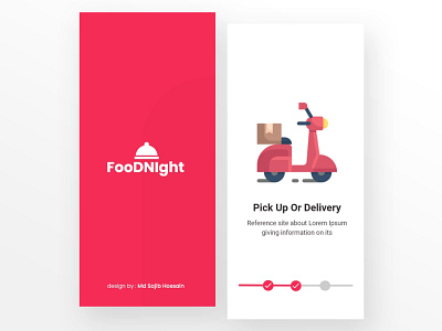 Foodnight restaurant app design app app interface app ui clean design design concept food app page restaurant restaurant app screen ui ui design ux